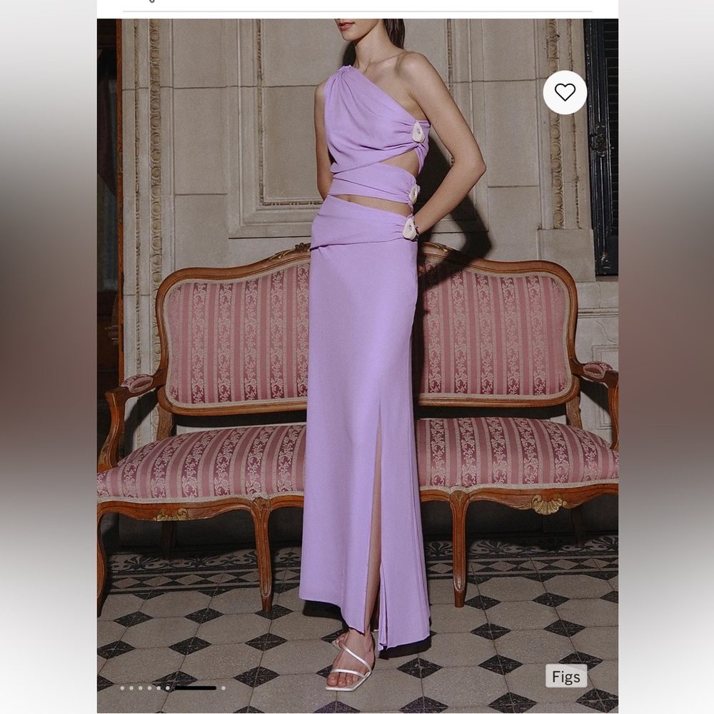 Elegant Lavender Maxi dress
